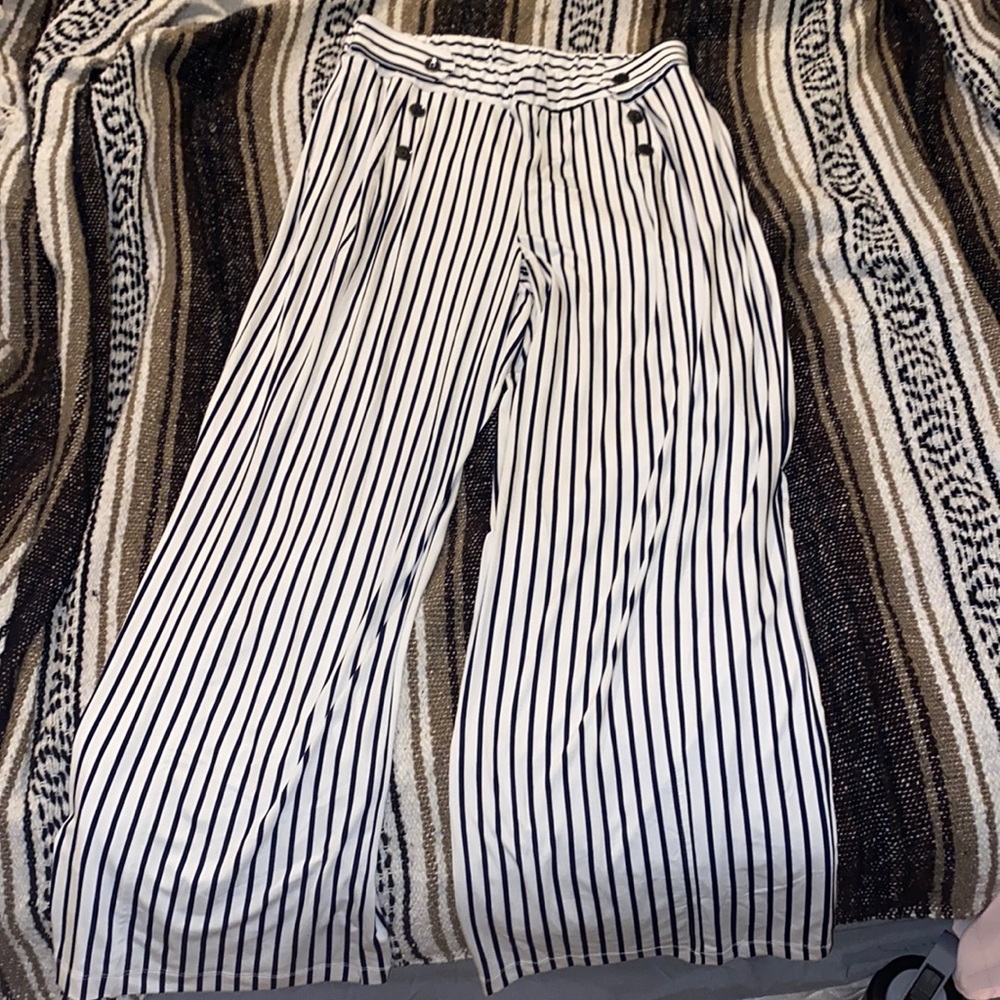 Black and White pants